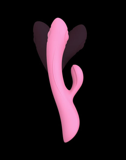 Love to Love BUNNY & CLYDE Rabbit Vibrator met "tapping" functie - roze-Erotiekvoordeel.nl