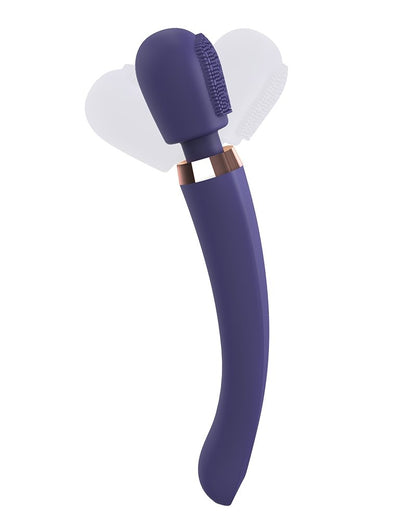 Love to Love Brush Crush Wand Vibrator - paars-Erotiekvoordeel.nl