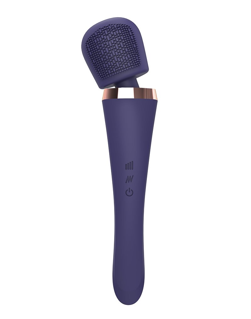 Love to Love Brush Crush Wand Vibrator - paars-Erotiekvoordeel.nl