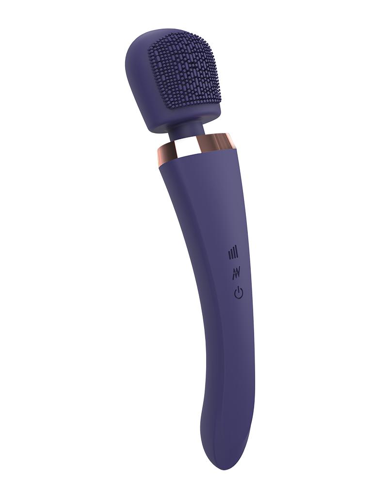 Love to Love Brush Crush Wand Vibrator - paars-Erotiekvoordeel.nl