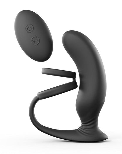 Love to Love Double Game remote control prostaatvibrator met cockring - Erotiekvoordeel.nl