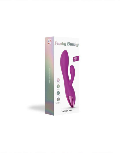 Love to Love - Funky Bunny - Rabbit Vibrator - Roze-Erotiekvoordeel.nl