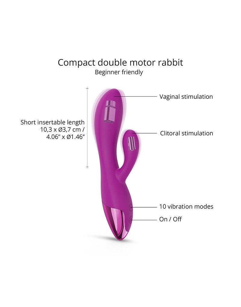 Love to Love - Funky Bunny - Rabbit Vibrator - Roze-Erotiekvoordeel.nl