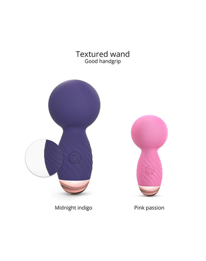 Love to Love - Itsy Bitsy - Mini Wand Vibrator - Paars-Erotiekvoordeel.nl