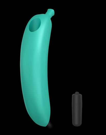 Love to Love Oh Oui Banaan Vibrator - turquoise-Erotiekvoordeel.nl