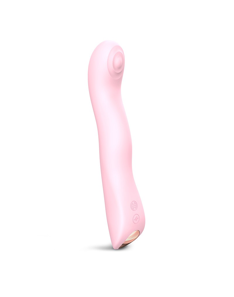 Love to Love P-spot & G-spot Vibrator SWAP met tapping functie - lichtroze-Erotiekvoordeel.nl