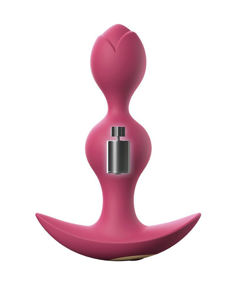 Love to Love Twinny Bud Buigbare Vibrerende Buttplug - roze - Erotiekvoordeel.nl