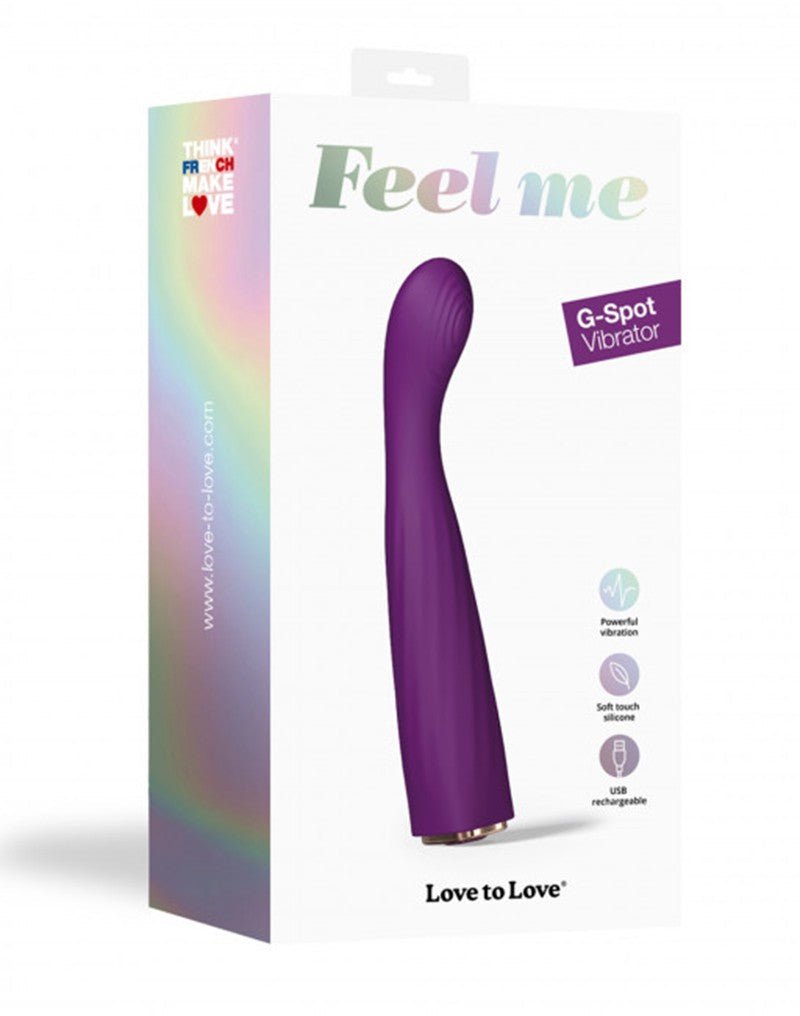 Love to Love Vibrating Feel Me G-Spot Vibrator - paars - Erotiekvoordeel.nl