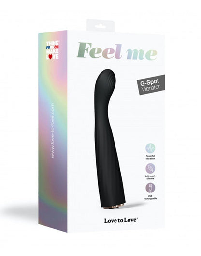 Love to Love Vibrating Feel Me G-Spot Vibrator - zwart - Erotiekvoordeel.nl