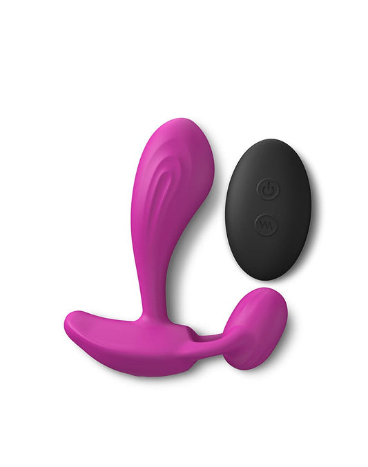 Love to Love - Witty - P-spot/Anaal & G-spot Vibrator met Afstandsbediening - Roze-Erotiekvoordeel.nl