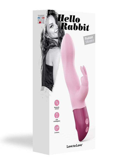 Love to love Hello Rabbit Tarzan Vibrator - roze - Erotiekvoordeel.nl