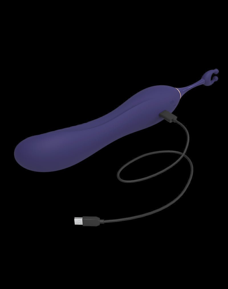 Love to love Ô MEGA Pinpoint Vibrator èn G-spot Vibrator - paars-Erotiekvoordeel.nl