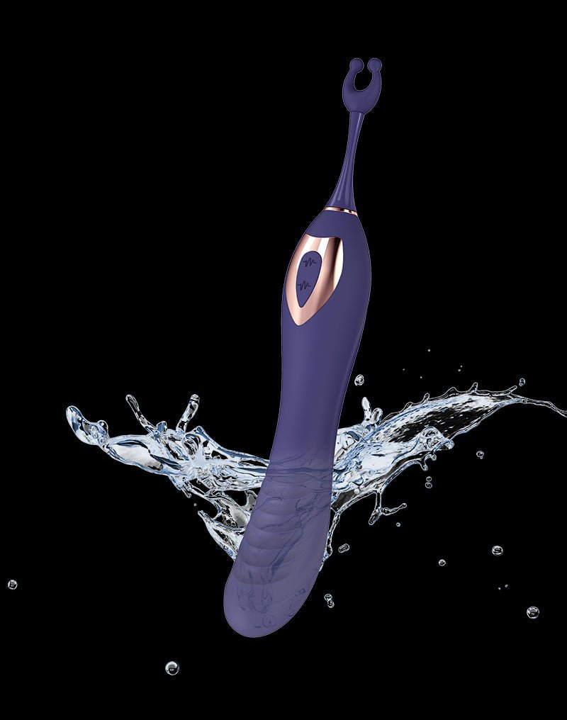 Love to love Ô MEGA Pinpoint Vibrator èn G-spot Vibrator - paars-Erotiekvoordeel.nl