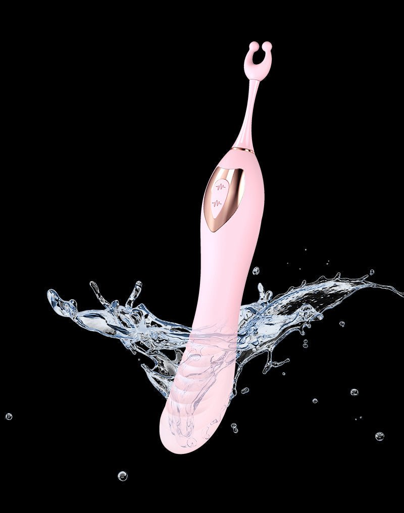 Love to love Ô MEGA Pinpoint Vibrator èn G-spot Vibrator - roze-Erotiekvoordeel.nl