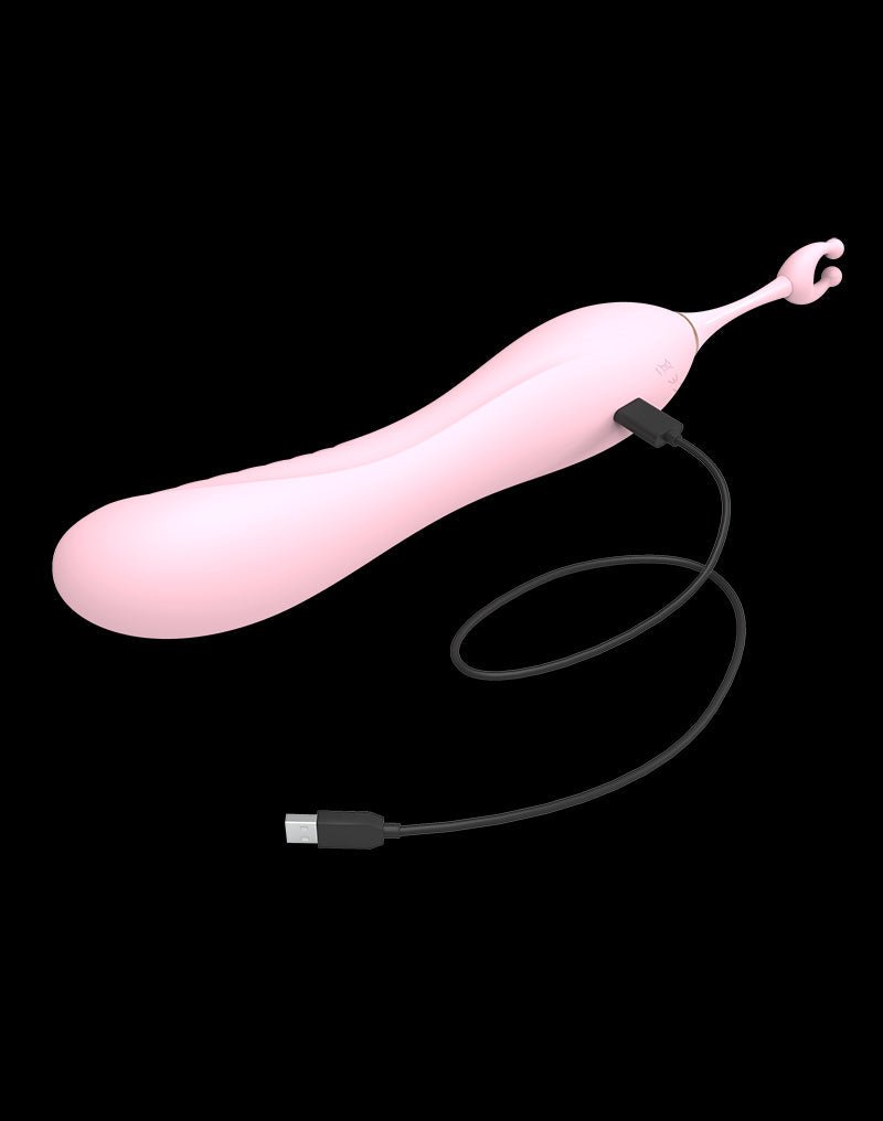 Love to love Ô MEGA Pinpoint Vibrator èn G-spot Vibrator - roze-Erotiekvoordeel.nl