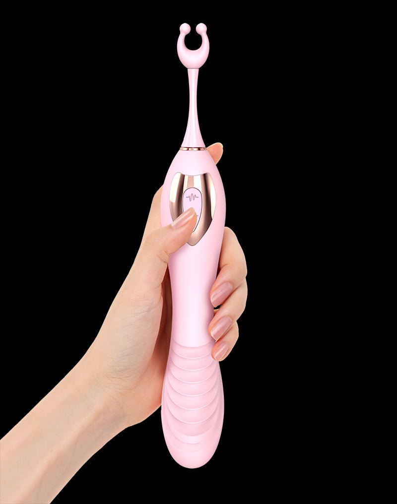 Love to love Ô MEGA Pinpoint Vibrator èn G-spot Vibrator - roze-Erotiekvoordeel.nl