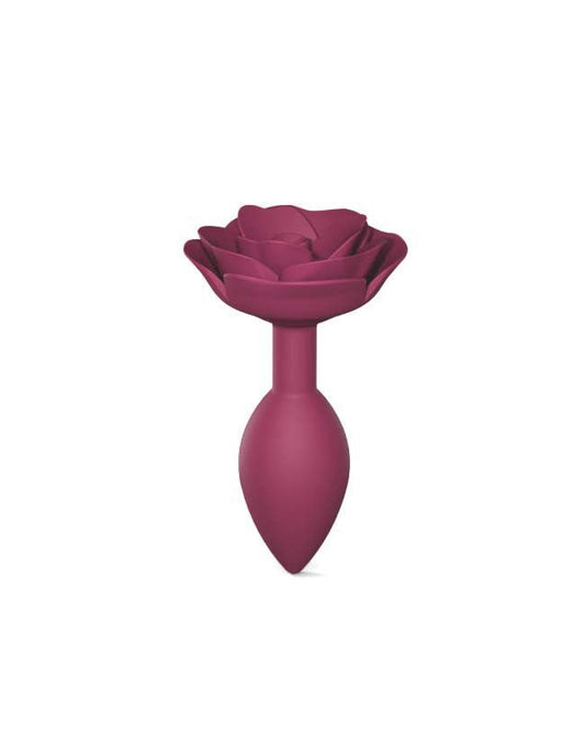 Love to love Open Roos Buttplug - maat M - rood-Erotiekvoordeel.nl