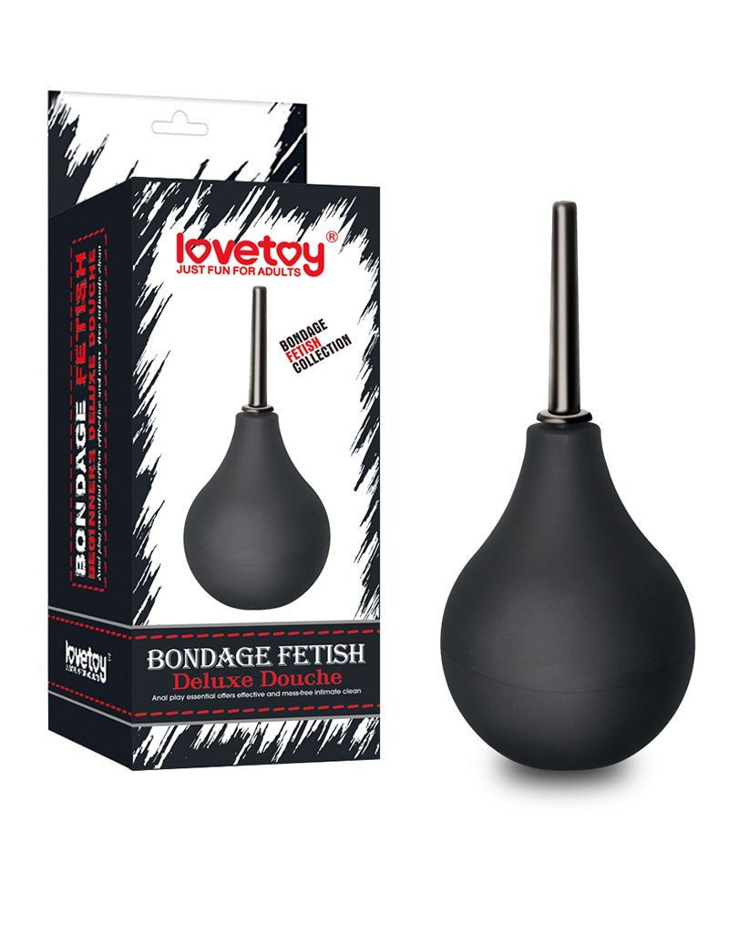 Lovetoy Bondage Fetish Deluxe Anaal Douche - zwart-Erotiekvoordeel.nl