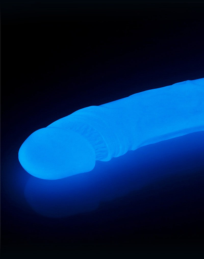 Lovetoy Dubbele Dildo 37 cm LUMINO PLAY DOUBLE - glow in the dark-Erotiekvoordeel.nl