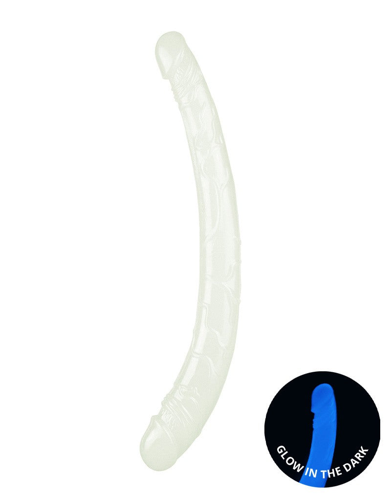 Lovetoy Dubbele Dildo 37 cm LUMINO PLAY DOUBLE - glow in the dark-Erotiekvoordeel.nl