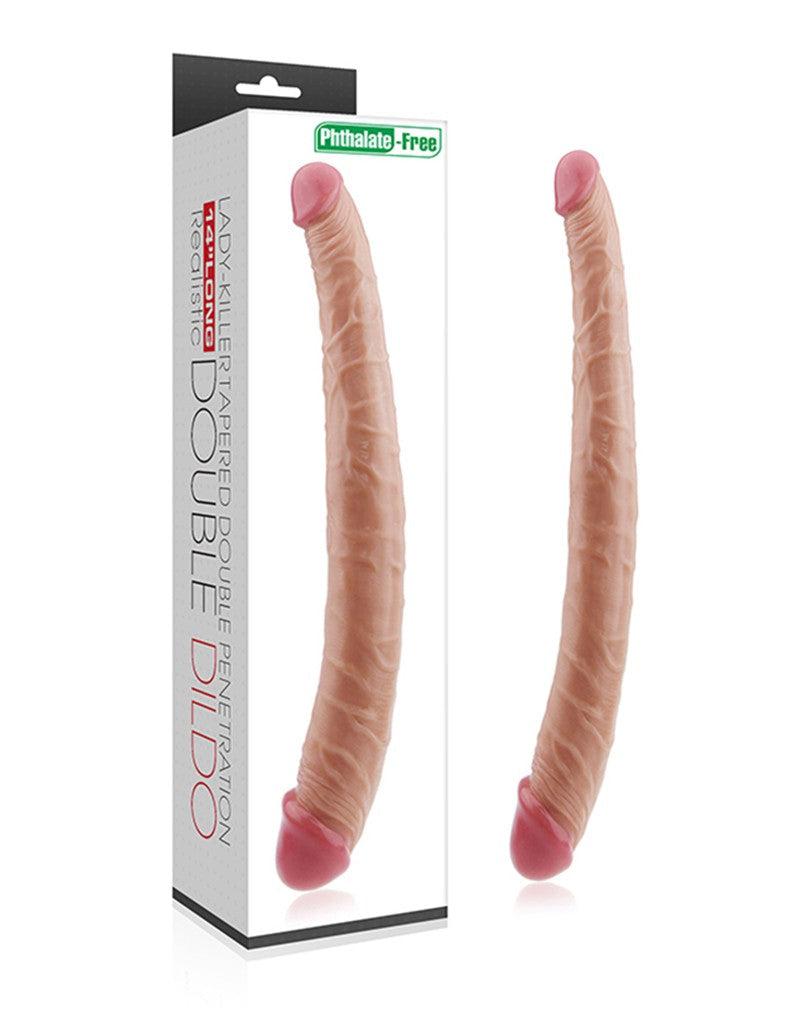 Lovetoy Dubbele Dildo XXL Lady Killer - 36 cm lang - Erotiekvoordeel.nl