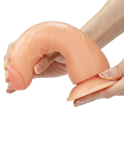 Lovetoy Easy Strap-on Set met dildo van 19 cm - blanke huidskleur - Erotiekvoordeel.nl