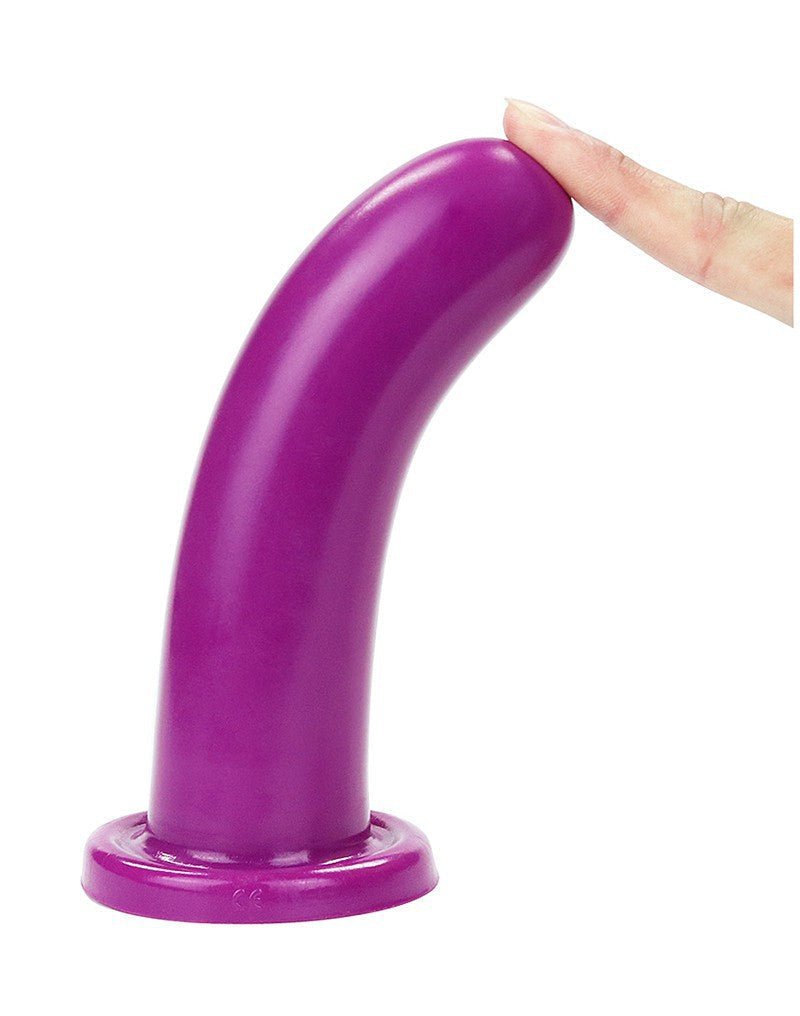 Lovetoy Holy Dong Jelly Dildo van vloeibare siliconen 15.5 cm - paars-Erotiekvoordeel.nl