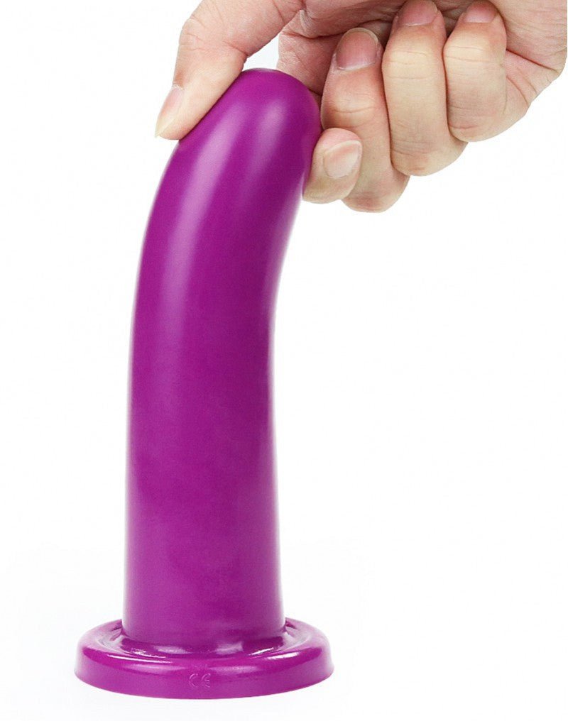 Lovetoy Holy Dong Jelly Dildo van vloeibare siliconen 15.5 cm - paars-Erotiekvoordeel.nl