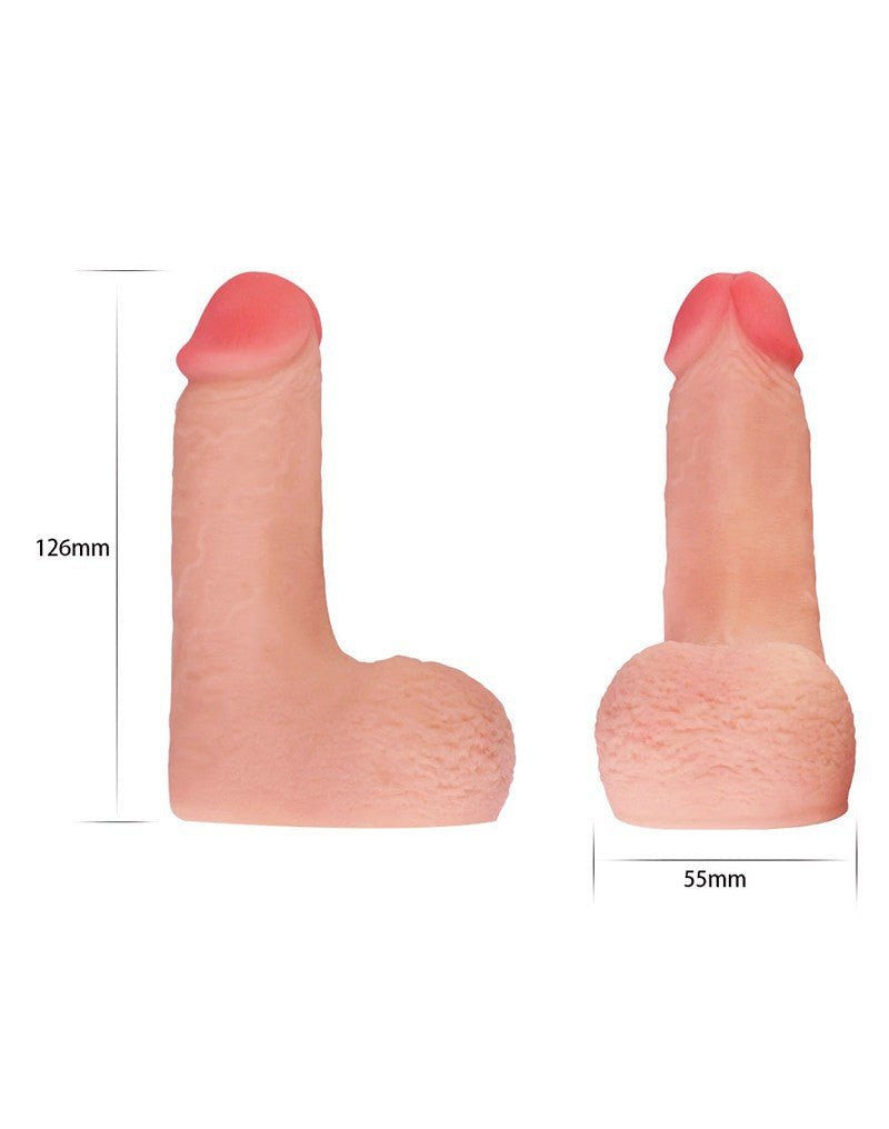 Lovetoy Levensechte Slappe Penis Limpy Cock 12 cm - lichte huidskleur-Erotiekvoordeel.nl