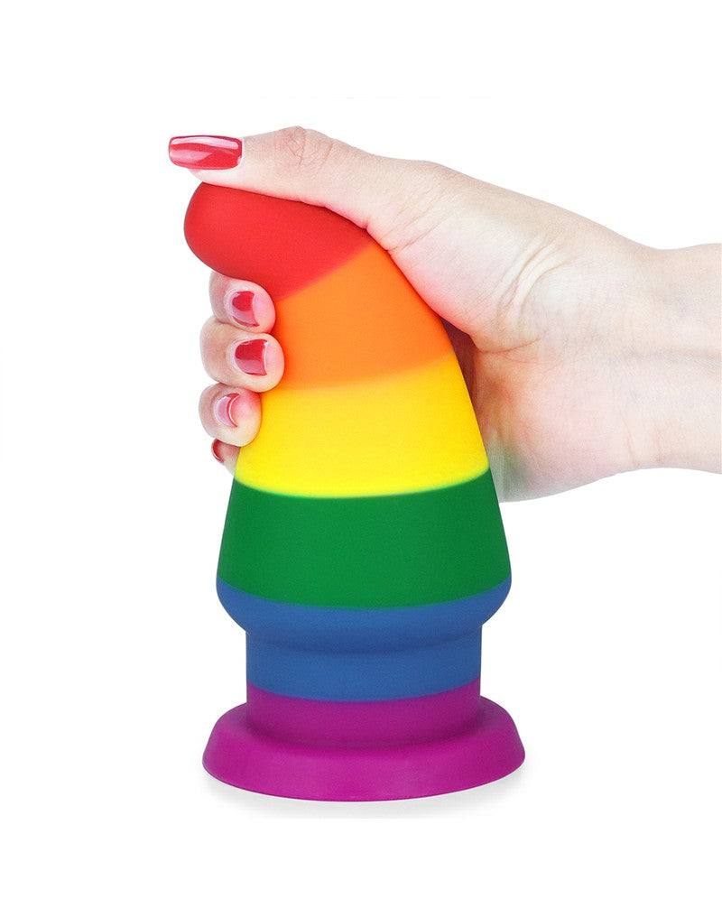 Lovetoy - Rainbow Pride Buttplug 15 cm-Erotiekvoordeel.nl