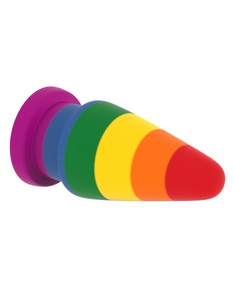 Lovetoy - Rainbow Pride Buttplug 15 cm-Erotiekvoordeel.nl