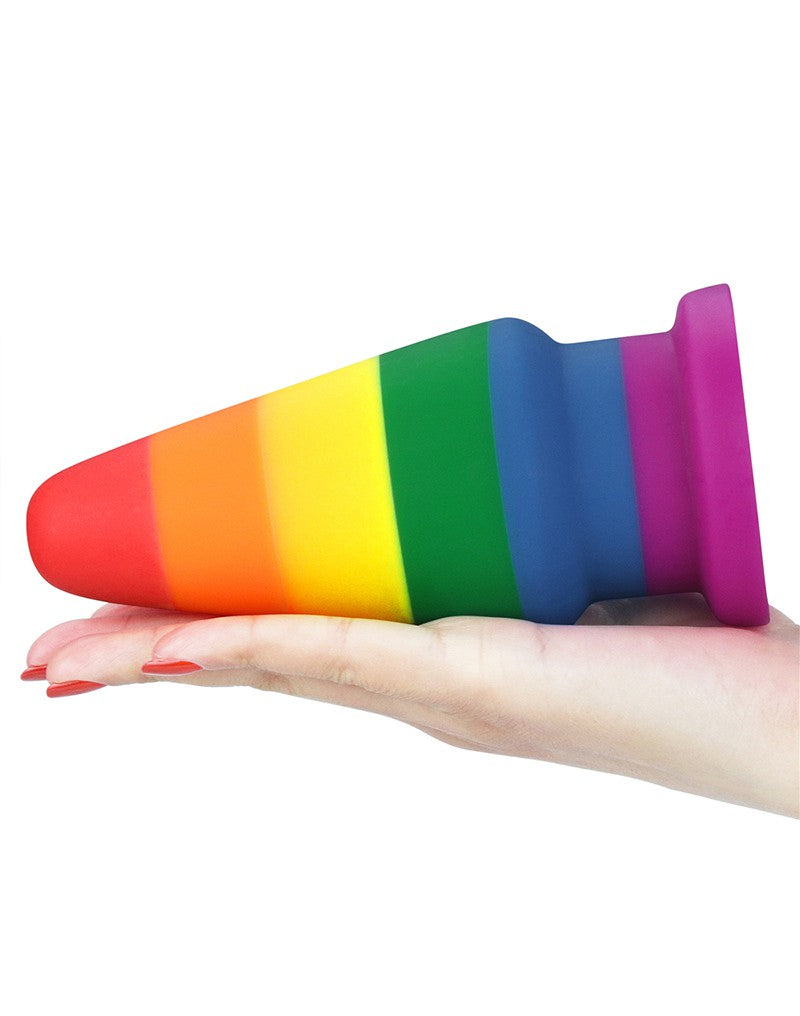 Lovetoy - Rainbow Pride Buttplug 15 cm-Erotiekvoordeel.nl