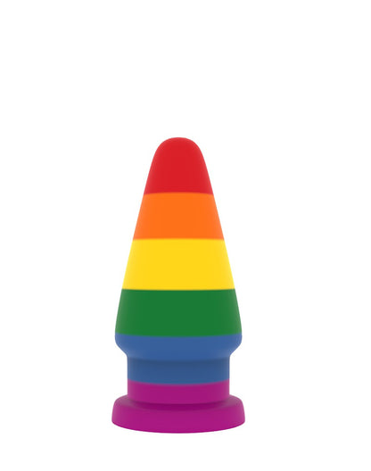 Lovetoy - Rainbow Pride Buttplug 15 cm-Erotiekvoordeel.nl