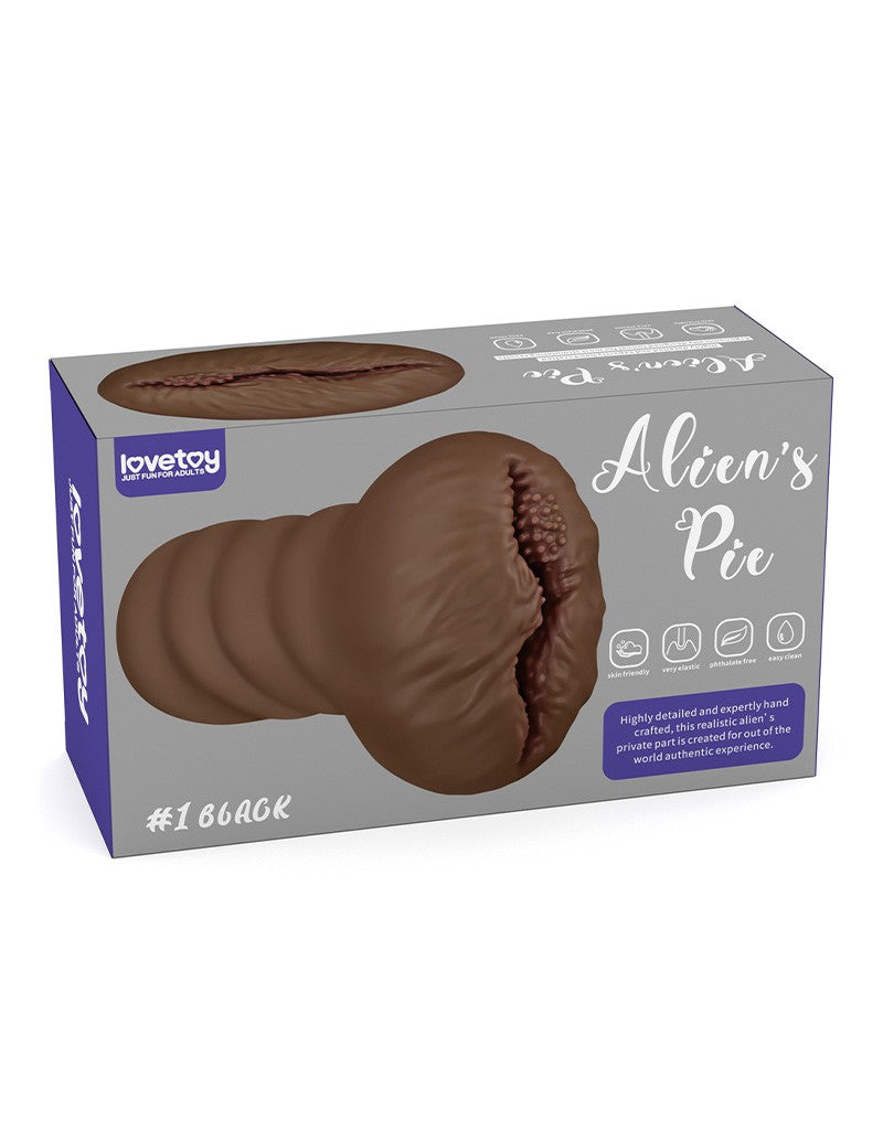 Lovetoy Stroker Masturbator ALIEN'S PIE 1 - donkere huidskleur