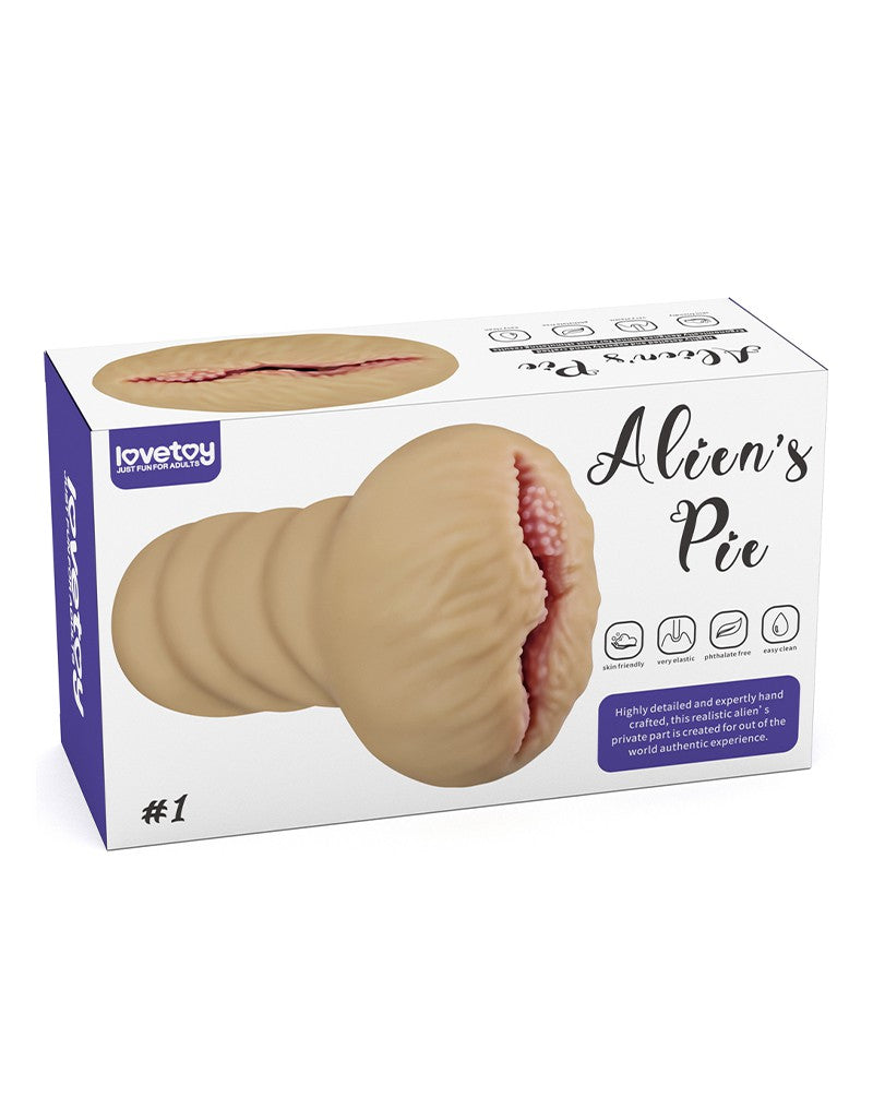 Lovetoy Stroker Masturbator ALIEN'S PIE 1 - lichte huidskleur