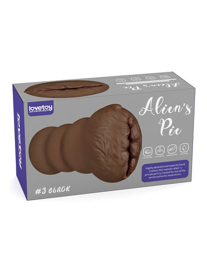 Lovetoy Stroker Masturbator ALIEN'S PIE 3 - donkere huidskleur