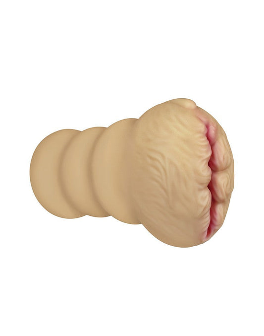 Lovetoy Stroker Masturbador ALIEN'S PIE 3 - color de piel claro