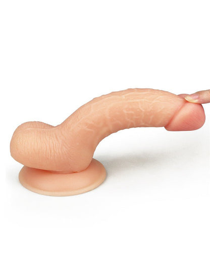 Lovetoy The Ultra Soft Dude Realistische Dildo - 18 x 4 cm - Erotiekvoordeel.nl