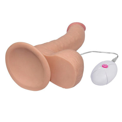 Lovetoy Vibrerende Dildo The Ultra Soft Dude van superzacht materiaal - Erotiekvoordeel.nl