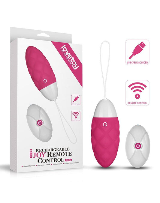 Lovetoy iJoy 1 Vibrerend Eitje met Afstandsbediening - roze-Erotiekvoordeel.nl