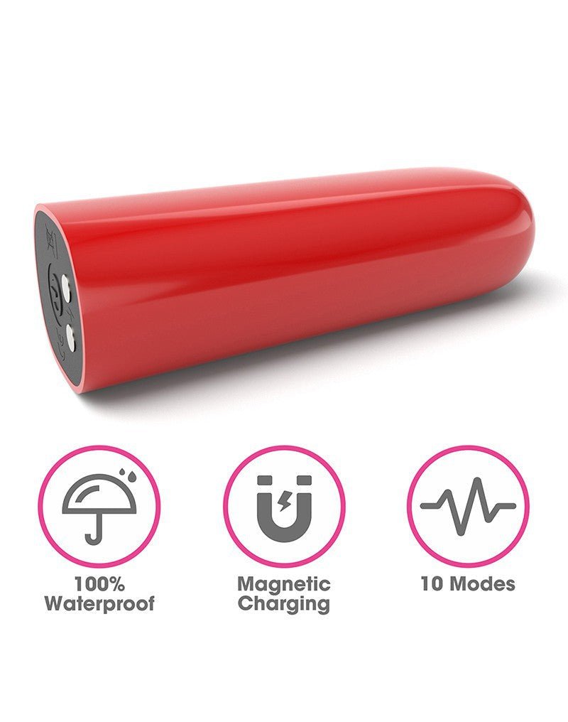 Lovetoy iJoy Bullet Vibrator Scream - rood-Erotiekvoordeel.nl