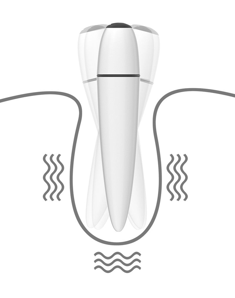 Lovetoy iJoy Bullet Vibrator - wit-Erotiekvoordeel.nl