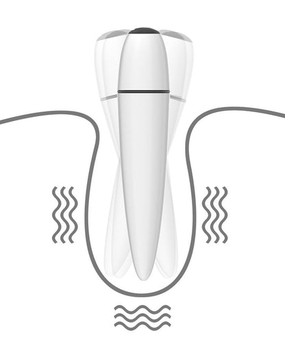 Lovetoy iJoy Bullet Vibrator - wit-Erotiekvoordeel.nl