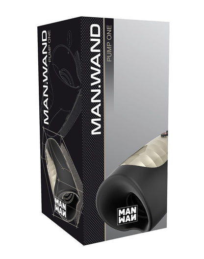 Man.Wand Pump One Masturbator - zwart - Erotiekvoordeel.nl