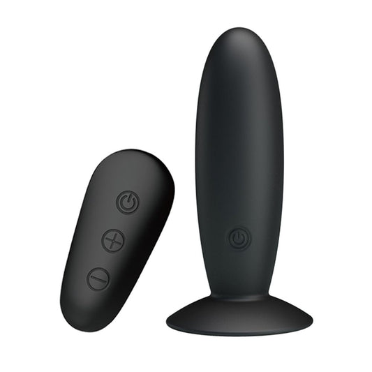 Mr. Play vibrerende en oplaadbare anaal plug - Modern uitgevoerde  buttplug - Erotiekvoordeel.nl