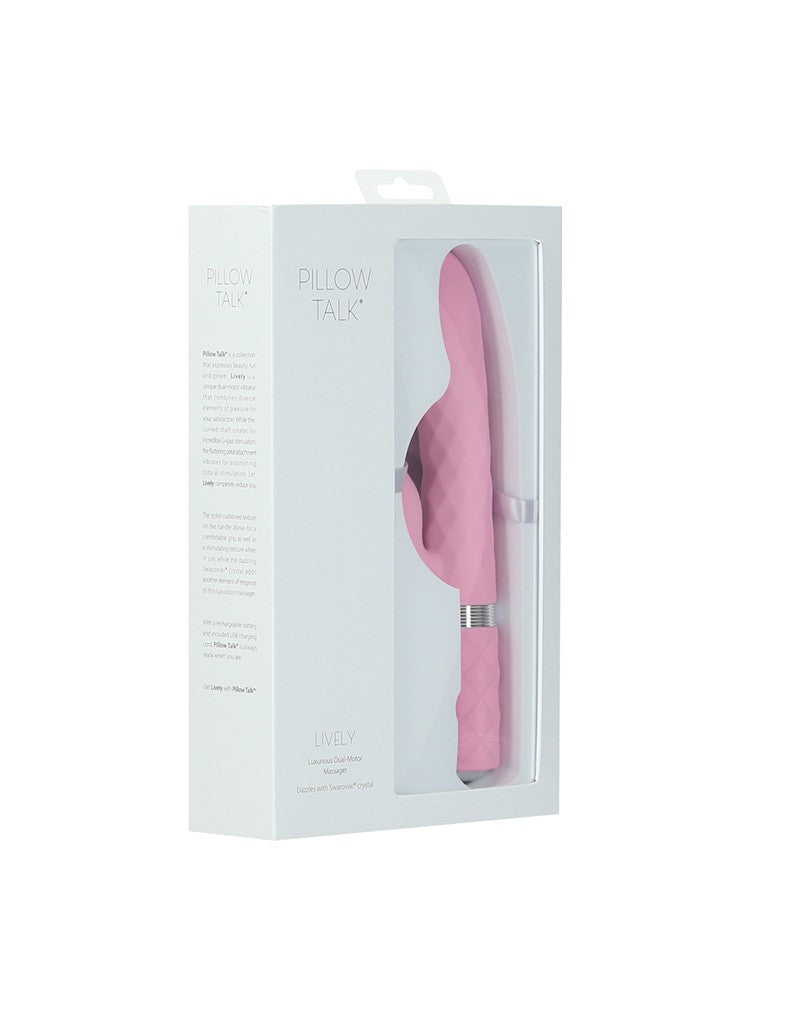 Pillow Talk - Lively - Tarzan Vibrator - Roze-Erotiekvoordeel.nl