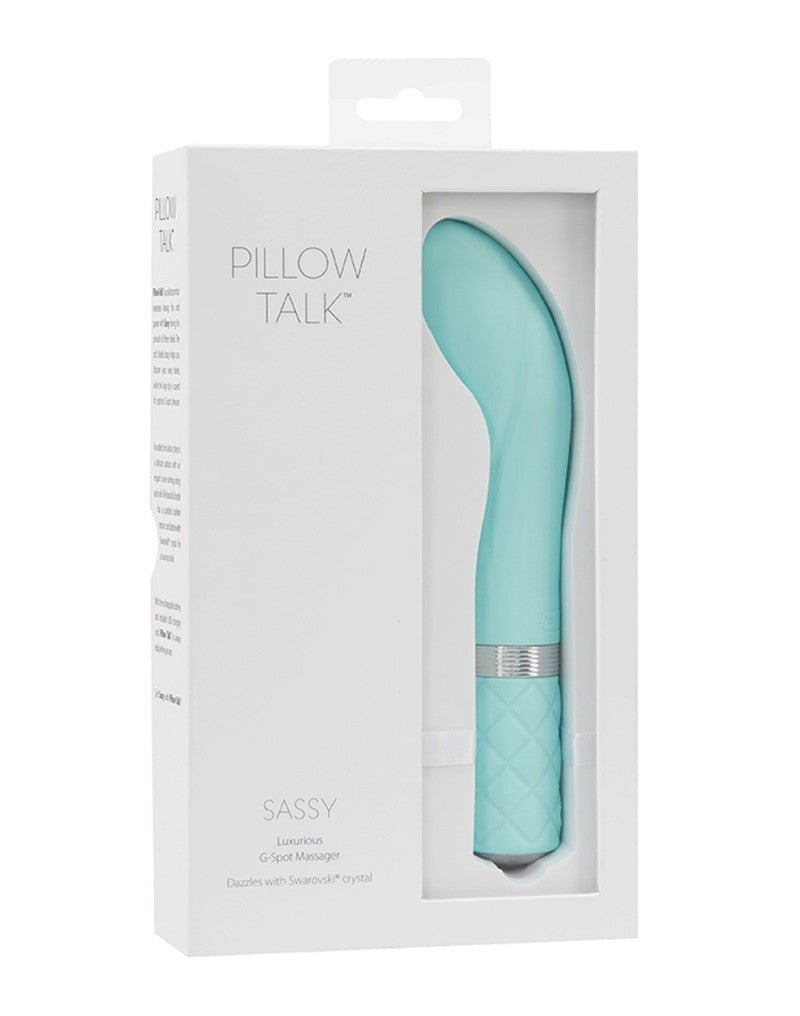 Pillow Talk Sassy G-Spot vibrator - Lichtblauw - Erotiekvoordeel.nl