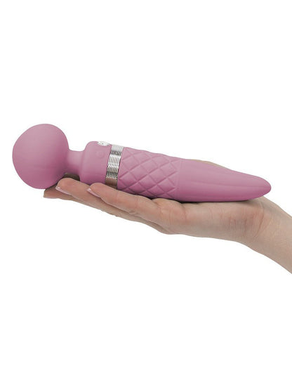 Pillow Talk Sultry Roterende Wand en G-spot Vibrator met verwarmingsfunctie - roze - Erotiekvoordeel.nl