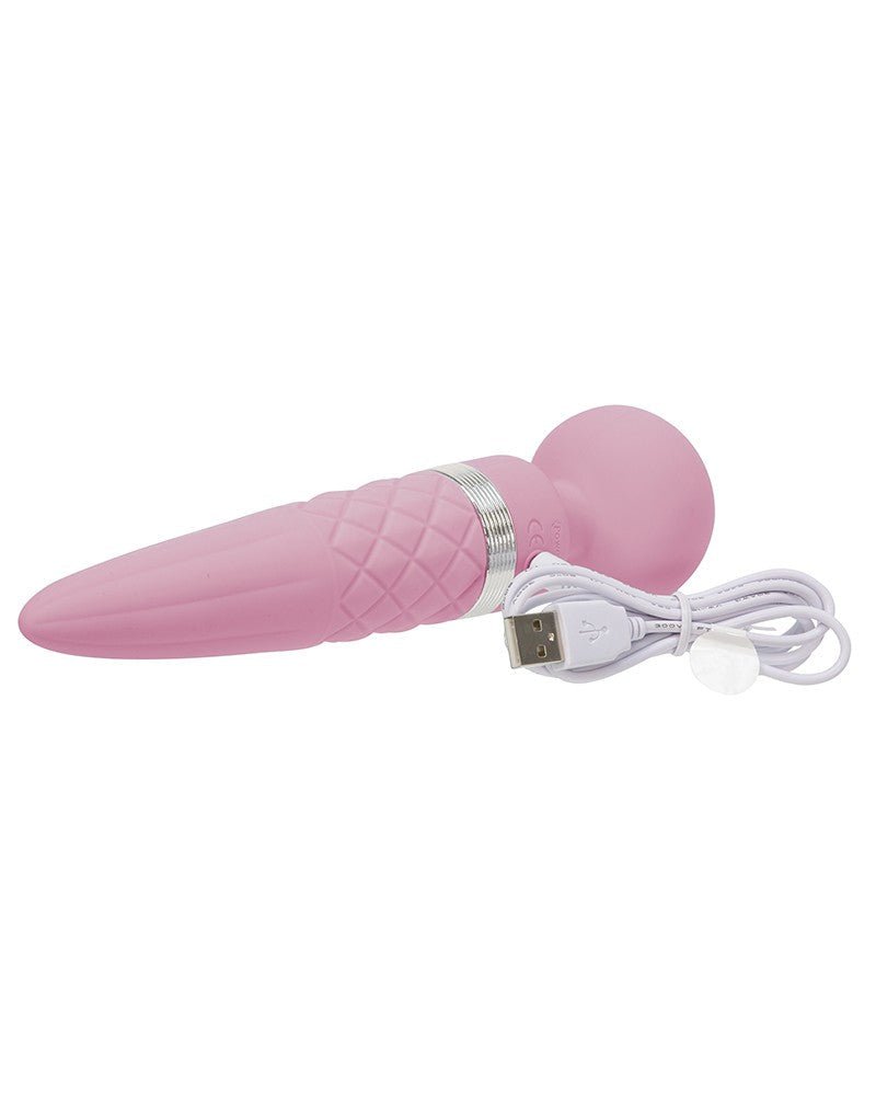 Pillow Talk Sultry Roterende Wand en G-spot Vibrator met verwarmingsfunctie - roze - Erotiekvoordeel.nl