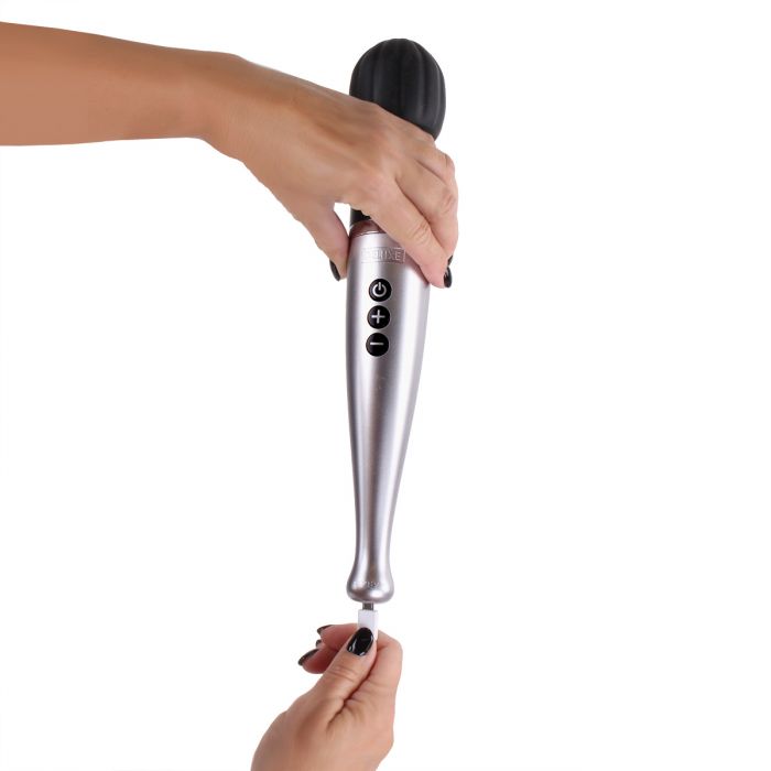 Pixey Deluxe Oplaadbare Wand Vibrator (de krachtigste Pixey die er is!) - Erotiekvoordeel.nl